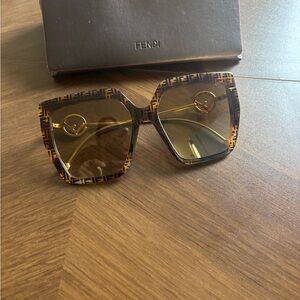 Fendi Brown Sunglasses